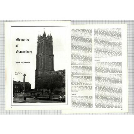 (6500) Glastonbury Bowyers Close Parsons Evacuaction SM Bedford - 1969 Article