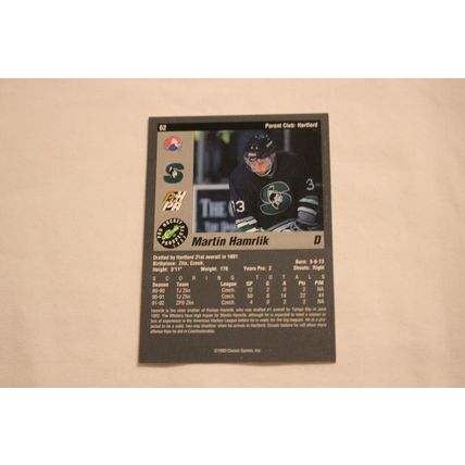 Mark Hamrlik 1993 Classic Pro Hockey Prospects NO. 62