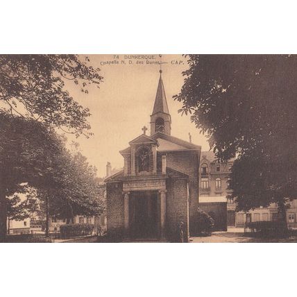Dunkerque Chapelle Des Dunes French Religious Postcard