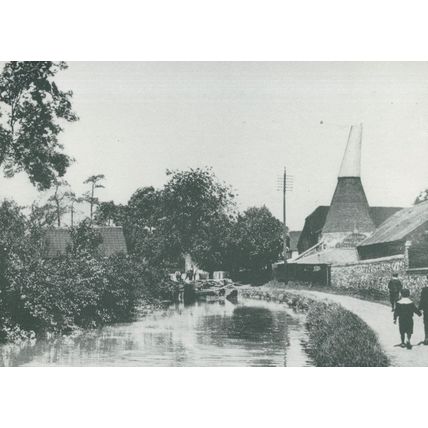 Unloading Old Timber at Bishops Stortford Enfield Rare Postcard