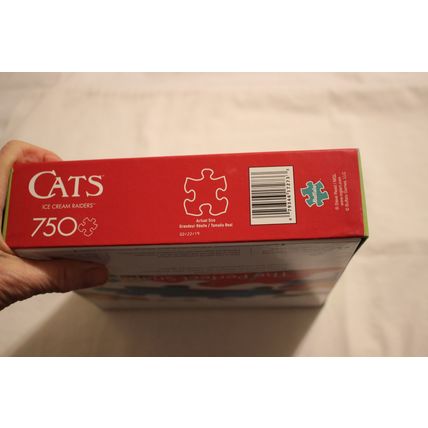 ICE CREAM RAIDERS 750 PIECE PUZZLE SEALED CATS KITTENS