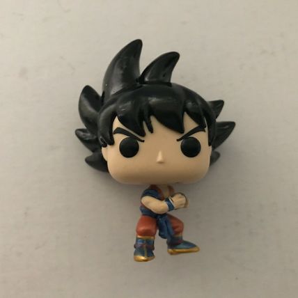 NEW Dragon Ball Z Metallic Goku Funko 1.5" Pocket Pop Figure