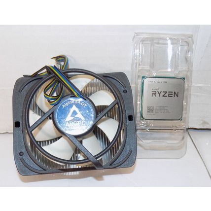AMD Ryzen 3 CPU 1200 R3 YD1200BBM4KAE 3.1 GHz w/ ARCTIC Alpine 64 GT AMD Cooler
