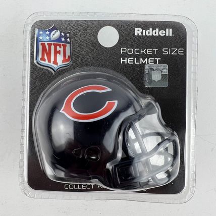 Chicago Bears NFL Helmet Riddell Pocket Pro Speed Style