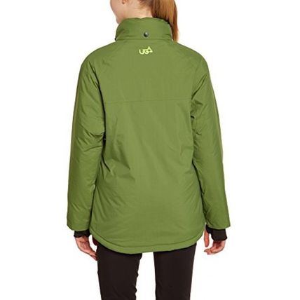 Urban Beach Canopy waterproof breathable windproof snow jacket green L/14 -75%