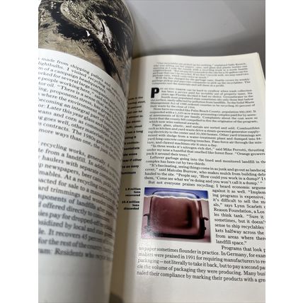 National Geographic Magazine July 1994 Recycling - Vintage Collectable p2