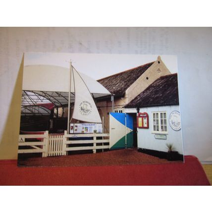 MUSEUM OF THE BROADS, STALHAM, NORFOLK unused postcard dated 2013 =