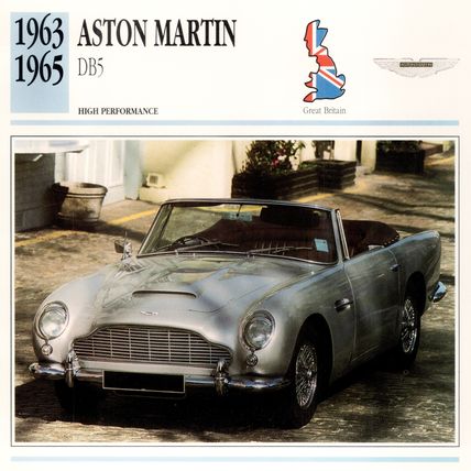 Collectors Club Classic Cars. Aston Martin DB5