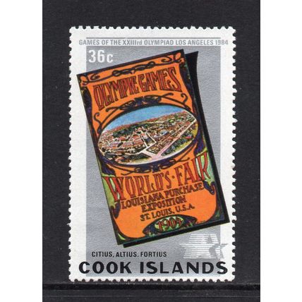 Cook Islands - 1984 - 36c Los Angeles Olympic Games (sg960) MNH