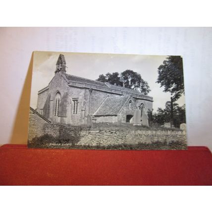 INGLESHAM CHURCH, WILTSHIRE. unused antique postcard RP by Percy Simms =