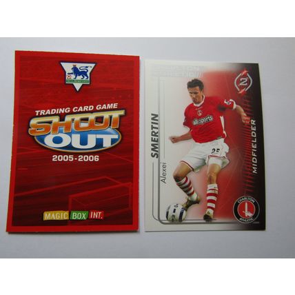 Alexei Smertin - Charlton A - Shoot Out 2005 2006 Magic Box Football Card (EF1)