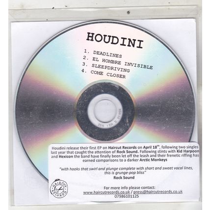 Houdini : Deadlines (2011) PROMO CD EP