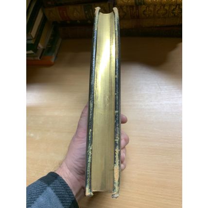 1877 "THE CHRISTIAN YEAR" THOUGHTS IN VERSE JOHN KEBLE LEATHER ANTIQUE BOOK (P5)