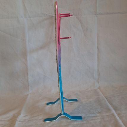 Metal BUTTERFLY EARRING Tree Jewelry Holder Ring/Bracelet/Necklace Tray Stand 7"