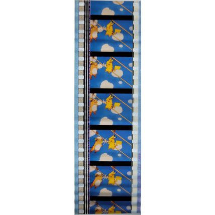 Pokemon . Pk KXH - A007g . 1 STRIP OF 5 - 35MM FILM CELLS