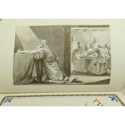 Antique Victorian Leather Book Pupils Of St John Charlotte Yonge c1868 Religion