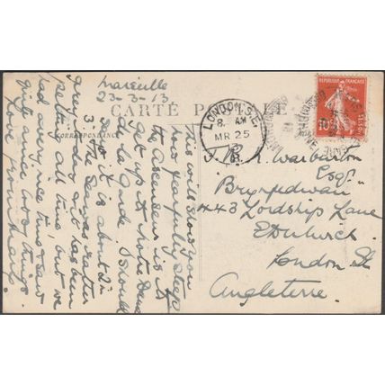 Ascenseurs de Notre-Dame de la Garde, Marseille, 1913 - Nouvelles Galeries CPA