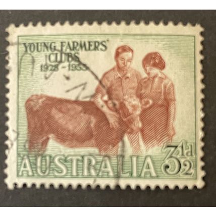 AUSTRALIA 1953 SG 0267 USED #2