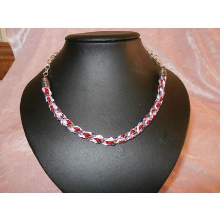 Ribbon Kumihimo Necklace