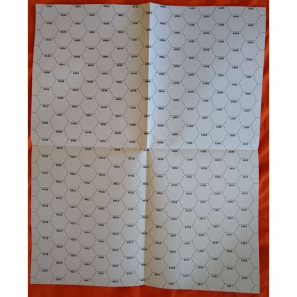 2 Unused BattleTech Paper Maps Solaris VII King of the Mountain & The Scrapyard