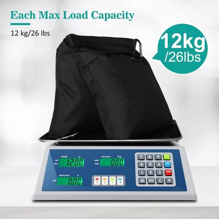 Aimosen 8 Packs Sandbags Weight Bags for Light Stand Photography Video Support,