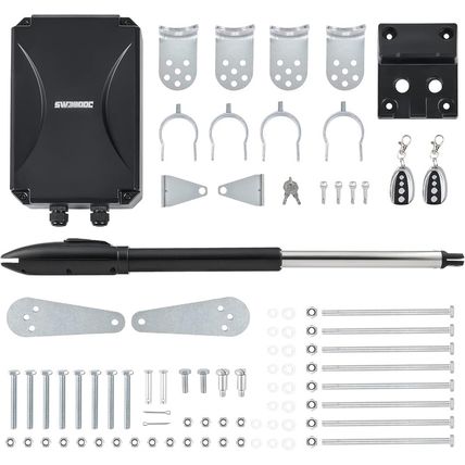 CO-Z Automatic Swing Gate Opener Kit, Electric Gate Opener for Doors up to 660Lb