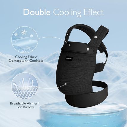 Momcozy Breathable Mesh Baby Carrier, Ergonomic and Lightweight Infant Carrier f