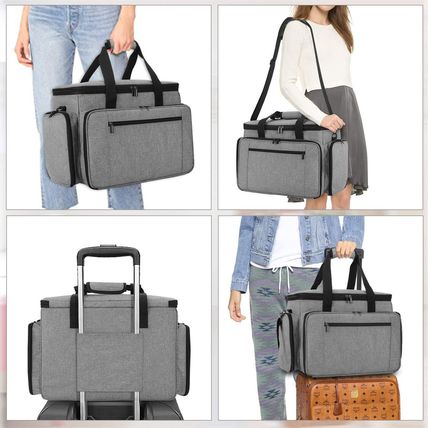LUXJA Sewing Machine Case with Removable Padding Pad, Travel Case for Sewing Mac