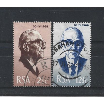 SouthAfrica.Inauguration of President Fouche set of 2.Fine Used.Aug25