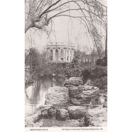 ED 97 ISLINGTON - NEW RIVER WALK . RP POSTCARD