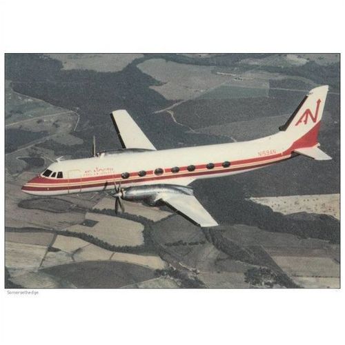 Air North Gulfstream 1C Aircraft Postcard (A21844)