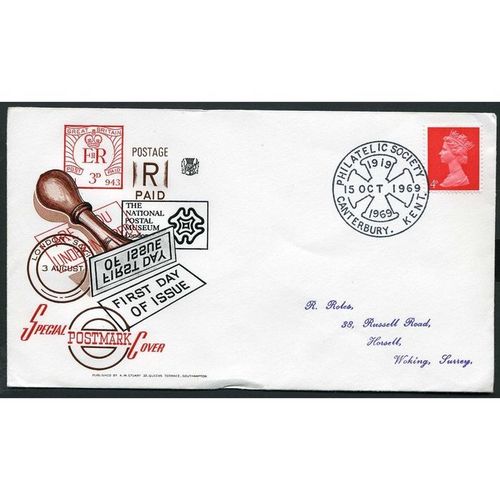GREAT BRITAIN 1969 Philatelic Society Kent