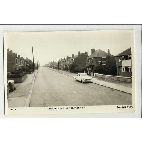 Yorkshire FEATHERSTONE Featherstone Lane Postcard by Frith (FSE.18)
