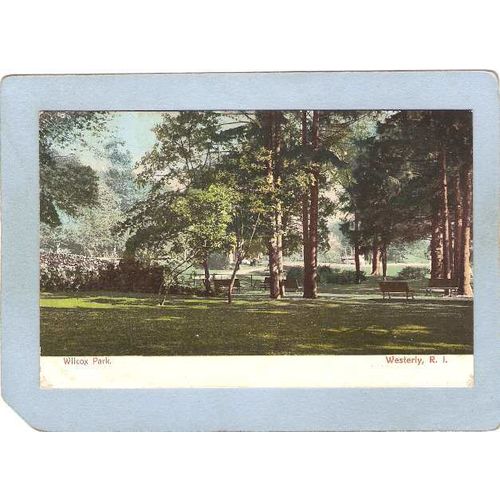 Rhode Island Westerly Wilcox Park~964