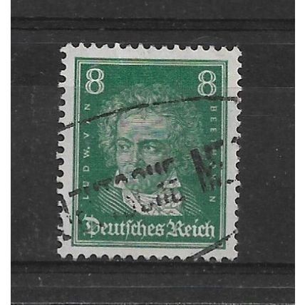 Germany.SG404 8pf Beethoven (Green).Fine Used.Nov21