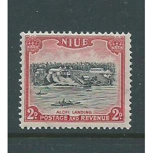 niue stamp sg115 sg 115 hm 1950