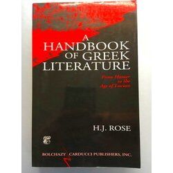 A Handbook Of Greek Literature