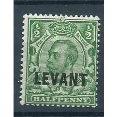 british levant stamps british currency mnh sgl14 sg l14