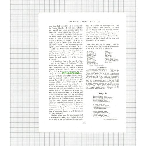 8828) Balmer Sussex - 1955 Article