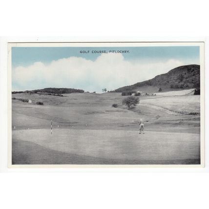 Pitlochry Golf Course Postcard Perthshire 3106