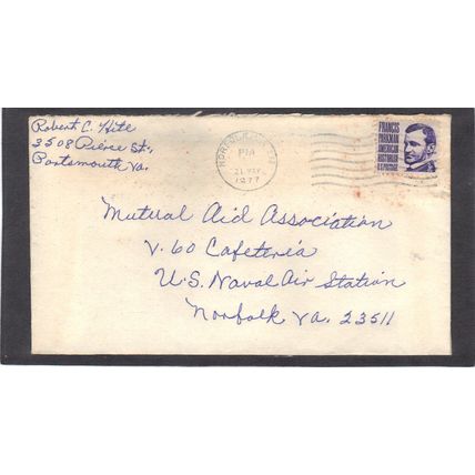 Cover 1281 3c Francis Parkman CV00931