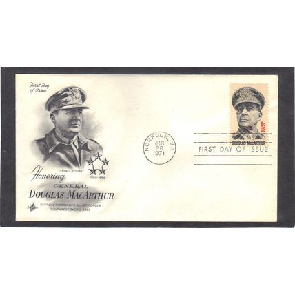 FDC Art Craft 1424 6c General MacArthur (Cachet-U/A) CV42291