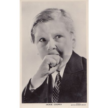 Jackie Cooper Picturegoer Vintage Real Photo Postcard