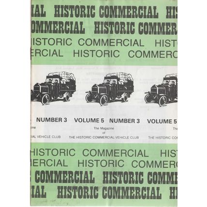 Historic Commercial, Volume 5 No. 3 Autumn 1980