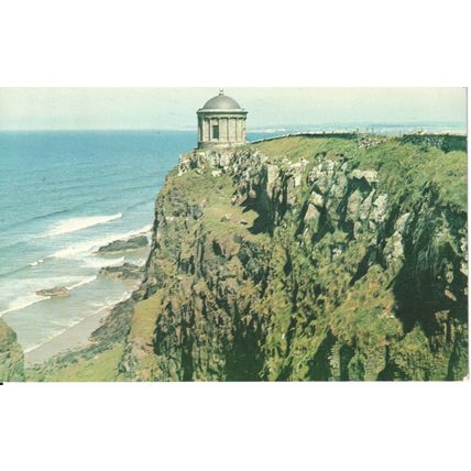 Vintage N. Ireland PC 1970 - Mussenden Temple, Downhill, Co. Derry - N. Ireland