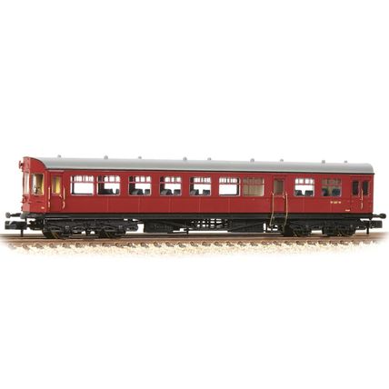 Graham Farish 374-612 BR Auto Trailer W237W Crimson N Gauge - NEW