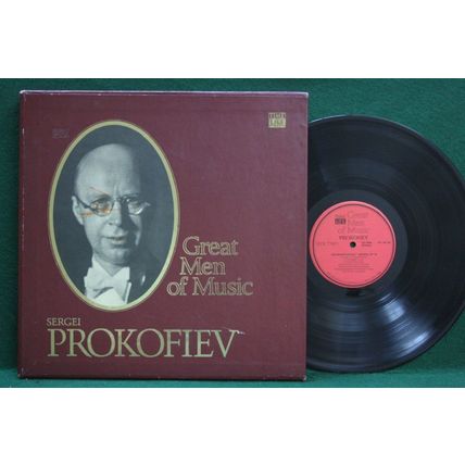 Munch/Leinsdorf/Richter/Cliburn - Great Men of Music-Prokofiev - 4-LP - EX+