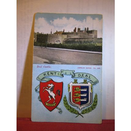 CASTLE, DEAL, KENT unused antique postcard by Jarrold =