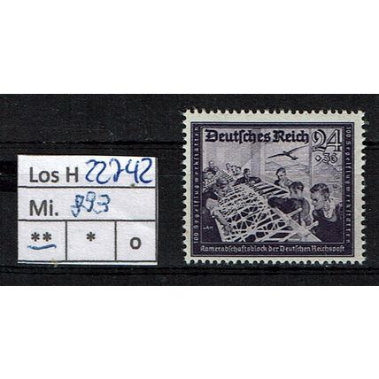 Los H22742: Deutsches Reich Mi. 893 **