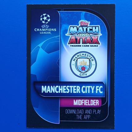 MATCH ATTAX Champions League 19/20 Extra - RS1 - Phil Foden - Rising Star